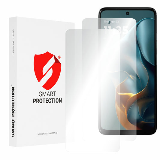 Smart Protection Premium Classic skjermbeskyttelsesfilm for Motorola Moto E15 / G05, plast, sett med 2 stk