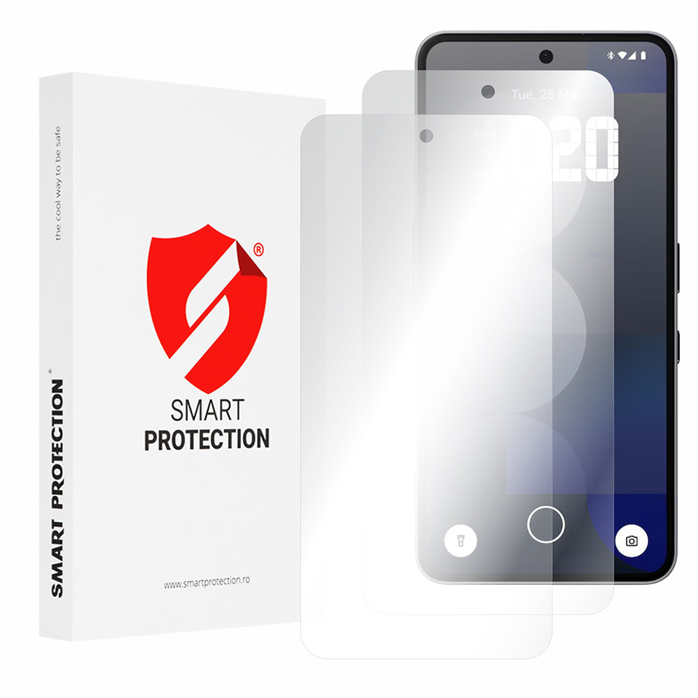 Smart Protection Premium Classic skjermbeskyttelsesfilm for Nothing Phone (3a) / Phone (3a) Pro, plast, sett med 2 stk