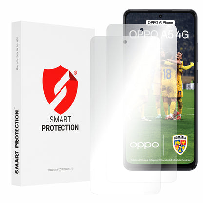 Smart Protection Premium Classic skjermbeskyttelsesfilm for Oppo A5 4G, plast, sett med 2 stk