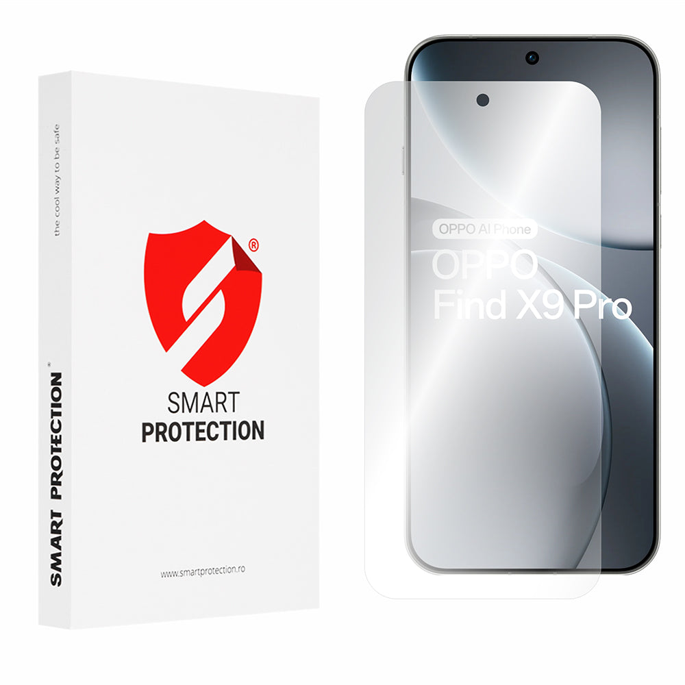 Skjermbeskytter Smart Protection Premium Classic for Oppo Find X9 Pro, Plast, Sett med 2 stykker