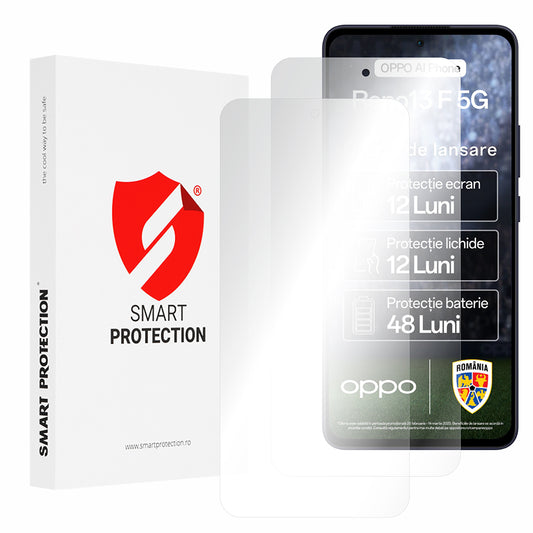 Smart Protection Premium Classic skjermbeskyttelsesfilm for Oppo Reno13 FS 5G / Reno13 F 4G / Reno13 F, plast, sett med 2 stk