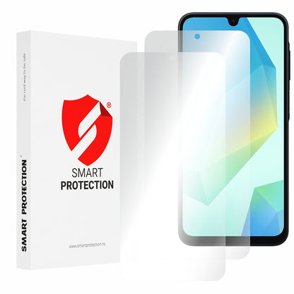 Smart Protection Premium Classic skjermbeskyttelsesfilm for Samsung Galaxy A16 5G A166 / A16 4G A165, plast, sett med 2 stk