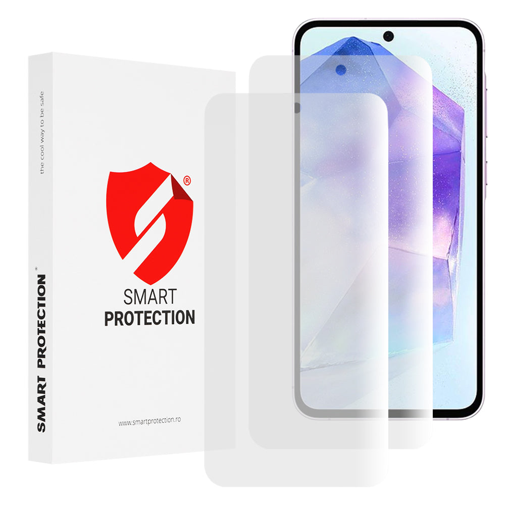 Smart Protection Premium Classic skjermbeskyttelsesfilm for Samsung Galaxy A56 A566 / A36 A366, plast, sett med 2 stk