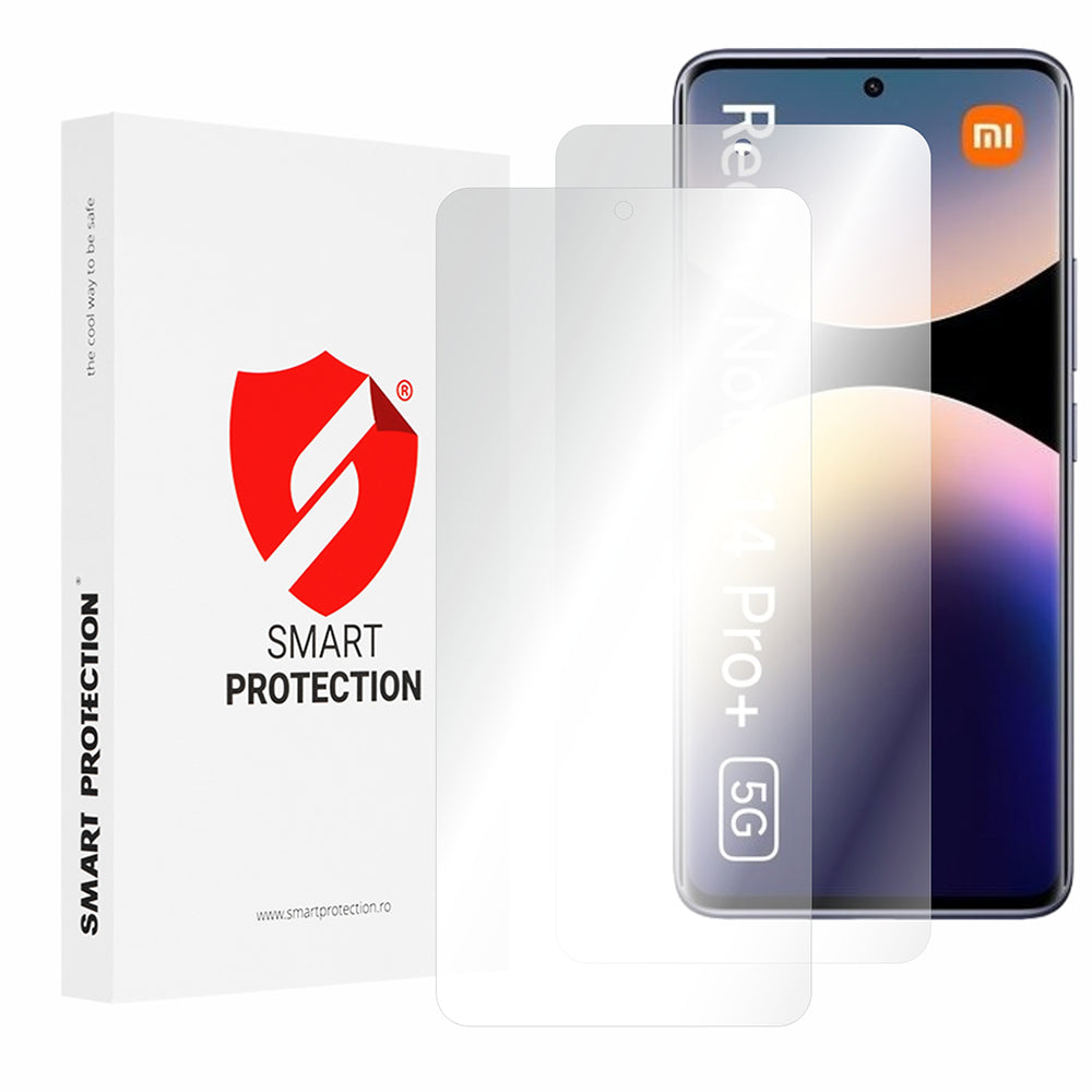 Smart Protection Premium Classic skjermbeskyttelsesfilm for Xiaomi Redmi Note 14 Pro+ 5G, plast, sett med 2 stk