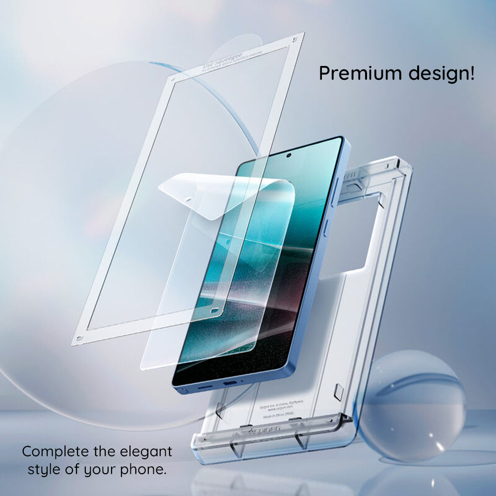 Beskyttelsesfilm Spigen Elite Shield EZ FIT HD for Samsung Galaxy S25+ S936, Plast AFL09087