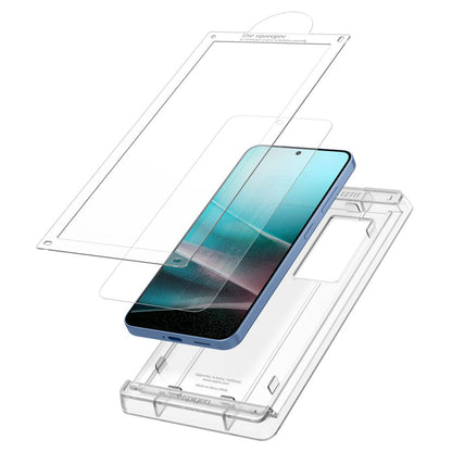 Skjermbeskytter Spigen Elite Shield EZ FIT HD for Samsung Galaxy S25 S931, Plast AFL09091