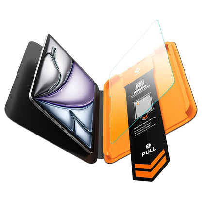 Skjermbeskyttelsesfilm Spigen GlastR Align Master T for Apple iPad Air 11 (2026) / Air 11 (2025), Herdet glass, Full lim AGL11701