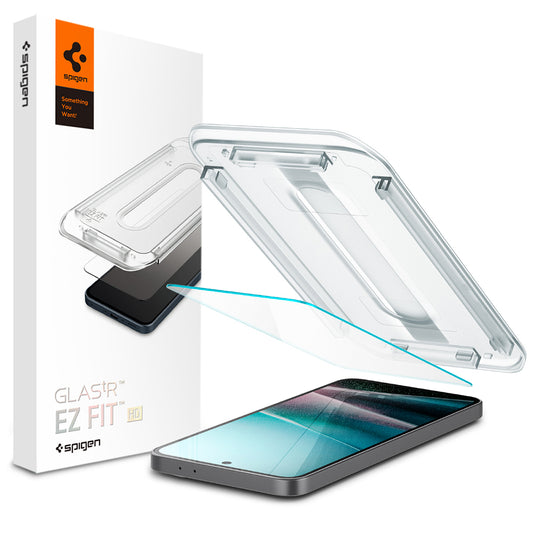 Skjermbeskytter Spigen GlastR EZ FIT HD for Samsung Galaxy A37 5G / A36 A366, Herdet Glass, Full Lim, Sett med 2 stykker AGL11365