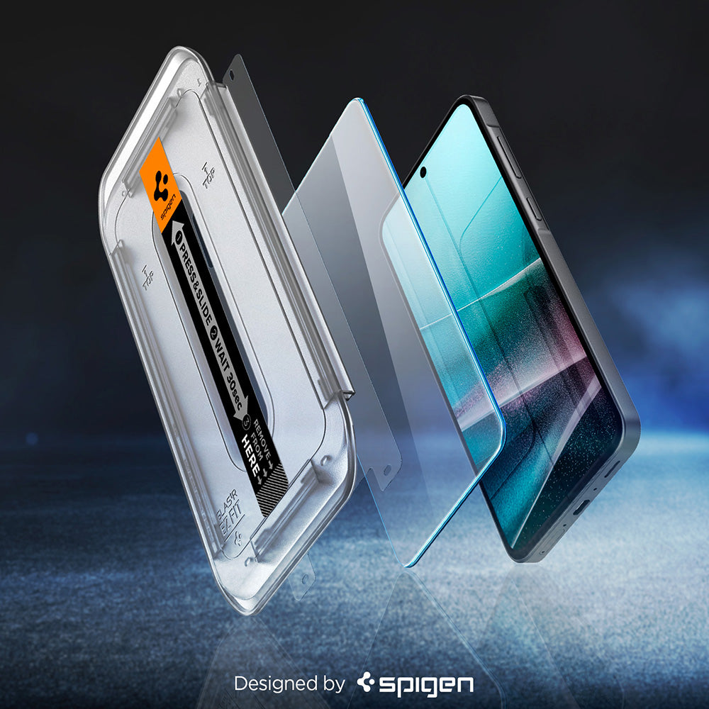 Skjermbeskyttelsesfilm Spigen GlastR EZ FIT HD for Samsung Galaxy A37 5G / A36 A366, Herdet glass, Full lim AGL11365