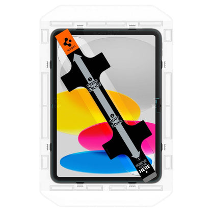 Skjermbeskyttelsesfilm Spigen GlastR EZ FIT for Apple iPad (2025) / (2022), Herdet glass, Full lim AGL05554