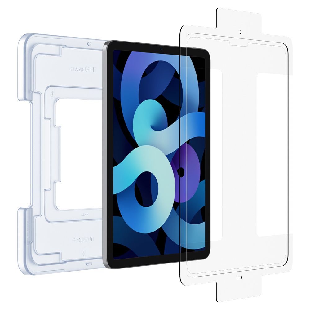 Skjermbeskytter Spigen GlastR EZ FIT for Apple iPad Air (2022) / Pro 11 (2021) / Air (2020), Herdet Glass, Full Lim AGL02065