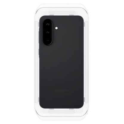 Skjermbeskyttelsesfilm Spigen GlastR EZ FIT for Samsung Galaxy A36 A366, Herdet glass, Full lim, Sett med 2 stk AGL09202