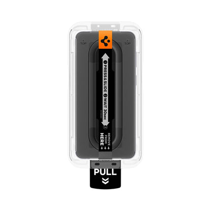 Skjermbeskytter Spigen GlastR EZ FIT Pro HD for Samsung Galaxy A57 5G, Herdet glass, Full lim, Sett med 2 stykker AGL11397