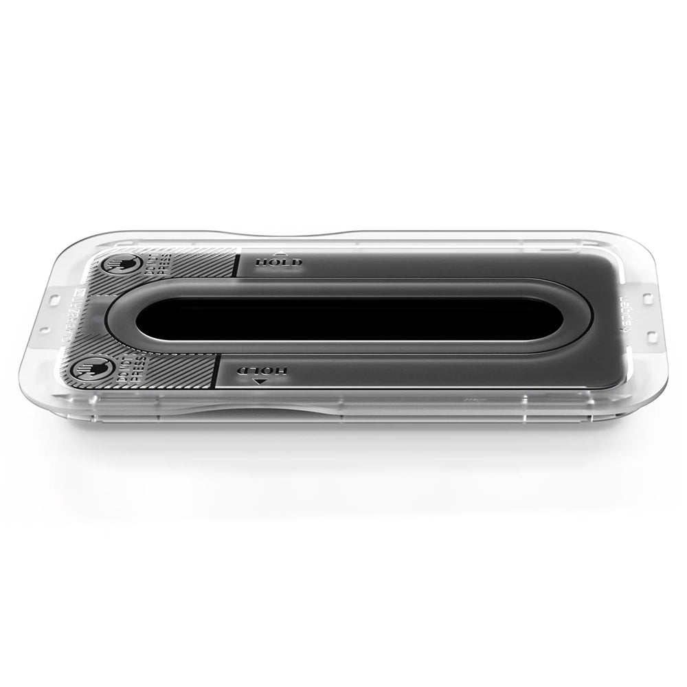 Skjermbeskyttelsesfilm Spigen GlastR EZ FIT Pro HD for Samsung Galaxy S26 FE S741, Herdet glass, Full lim, Sett med 2 stk AGL11811