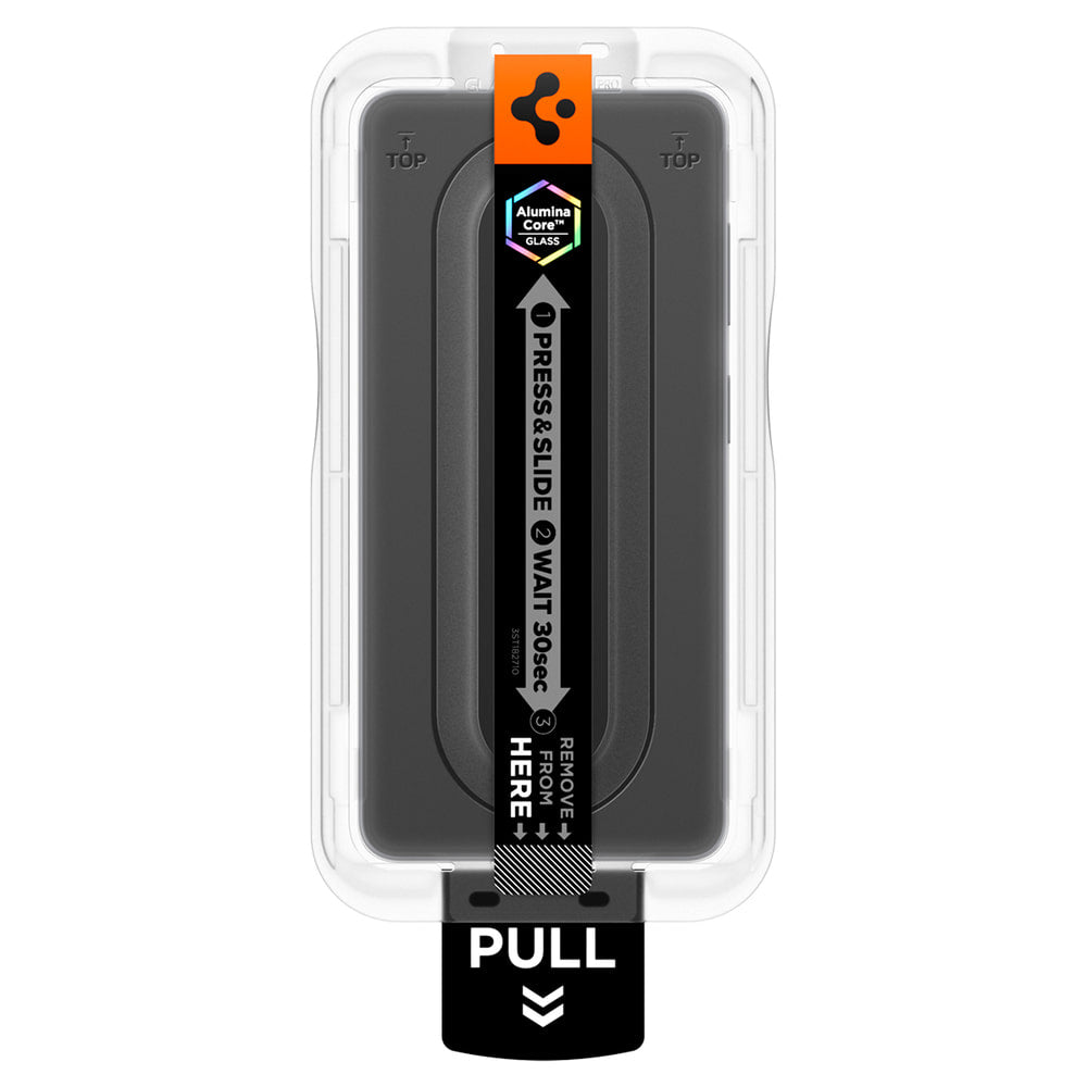 Skjermbeskytter Spigen GlastR EZ FIT Pro HD (Anti-Reflection) for Samsung Galaxy S26 Plus S947, Herdet glass, Full lim, Sett med 2 stykker