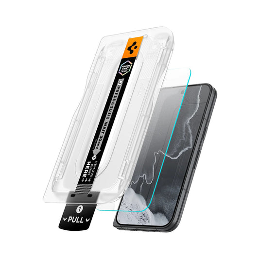 Spigen GlastR EZ FIT Pro skjermbeskyttelsesfilm for Google Pixel 11 Pro Fold, Herdet glass, Full lim, Sett med 2 stk AGL11490
