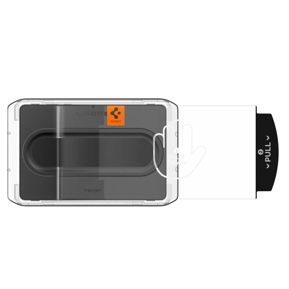 Skjermbeskyttelsesfolie Spigen GlastR EZ FIT Pro for Samsung Galaxy Tab S11, Herdet Glass, Full Lim AGL10198