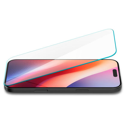 Skjermbeskyttelsesfolie Spigen GlastR Slim for Apple iPhone 16 Pro Max, Herdet Glass, Full Lim