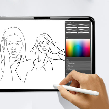 Skjermbeskyttelsesfolie Techsuit ArmorGlass CrystalHD for Apple iPad (2025) / (2022), Herdet glass, Full lim, Sett med 2 stykker