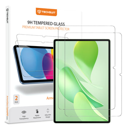 Skjermbeskyttelsesfolie Techsuit ArmorGlass CrystalHD for Huawei MatePad 12 X (2025), Herdet glass, Full lim, Sett med 2 stykker
