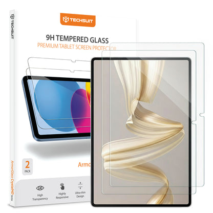 Skjermbeskyttelsesfolie Techsuit ArmorGlass CrystalHD for Huawei MatePad Pro 12.2 (2025), Herdet glass, Full lim, Sett med 2 stykker