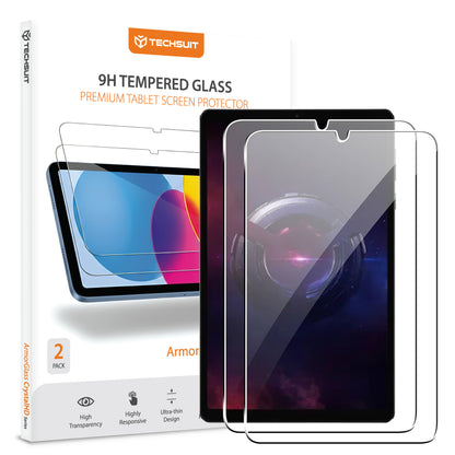 Skjermbeskyttelsesfolie Techsuit ArmorGlass CrystalHD for Lenovo Legion Y700 (2025), Herdet glass, Full lim, Sett med 2 stykker