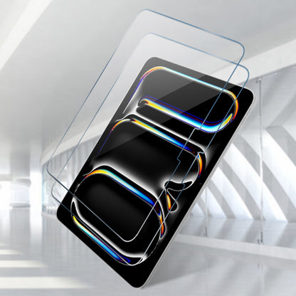 Skjermbeskytter Techsuit ArmorGlass CrystalHD for OnePlus Pad Lite / Oppo Pad SE, Herdet glass, Full lim, Sett med 2 stykker