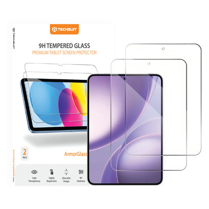 Techsuit ArmorGlass CrystalHD skjermbeskyttelsesfilm for Oppo Pad Mini, Herdet glass, Full lim, Sett med 2 stk