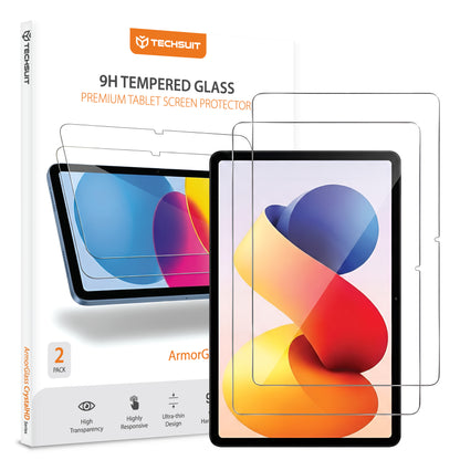 Skjermbeskytter Techsuit ArmorGlass CrystalHD for Xiaomi Redmi Pad 2 Pro, Herdet glass, Full lim, Sett med 2 stykker