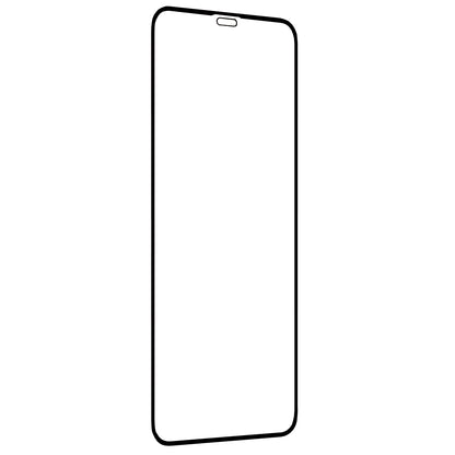 Techsuit skjermbeskyttelsesfilm for Apple iPhone 11 Pro Max / XS Max, Herdet glass, Full lim, 111D, Svart