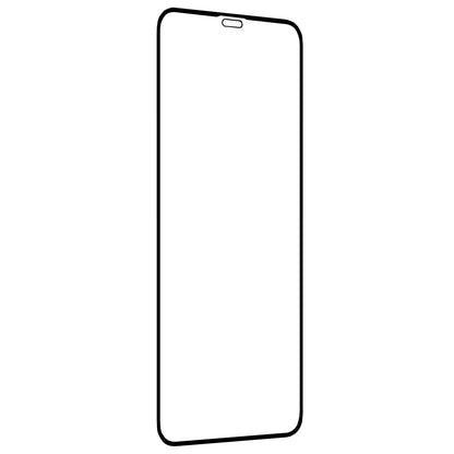 Techsuit skjermbeskyttelsesfilm for Apple iPhone 11 / XR, Herdet glass, Full lim, 111D, Svart