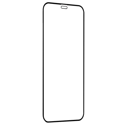 Techsuit skjermbeskyttelse for Apple iPhone 12 mini, Herdet glass, Full lim, 111D, Svart