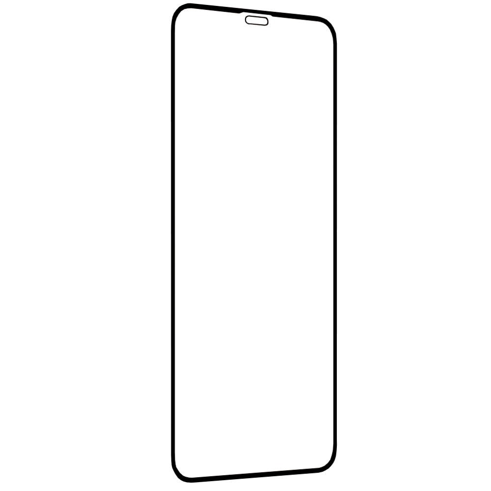 Techsuit skjermbeskyttelse for Apple iPhone 12 Pro Max, Herdet glass, Full lim, 111D, Svart