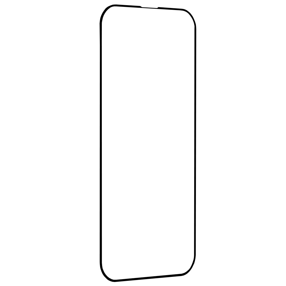 Techsuit skjermbeskyttelse for Apple iPhone 14 Pro Max, Herdet glass, Full lim, 111D, Svart