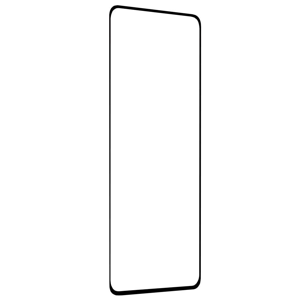 Techsuit skjermbeskyttelse for Huawei P smart 2021, Herdet glass, Full lim, 111D, Svart