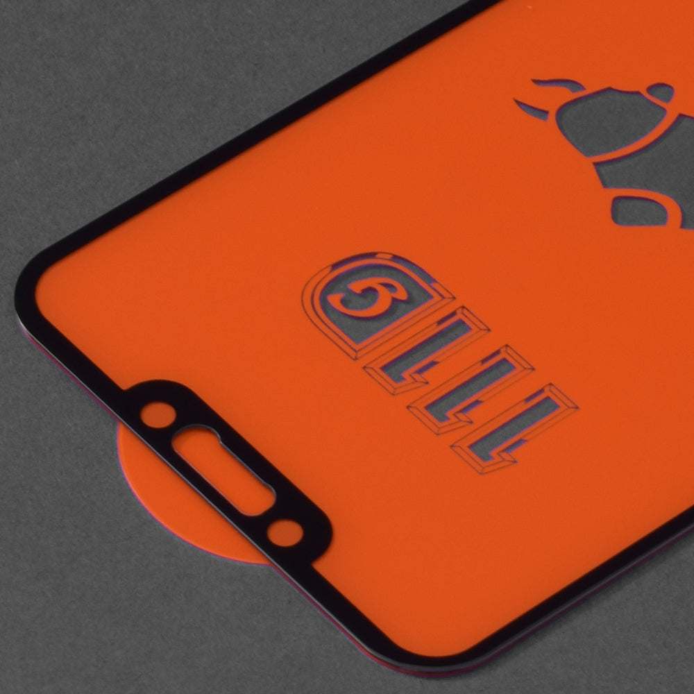 Techsuit skjermbeskyttelsesfilm for Huawei P Smart+ 2019 / Mate 20 Lite / nova 3 / nova 3i, Herdet glass, Full lim, 111D, Svart