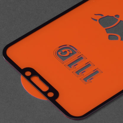 Techsuit skjermbeskyttelsesfilm for Huawei P Smart+ 2019 / Mate 20 Lite / nova 3 / nova 3i, Herdet glass, Full lim, 111D, Svart