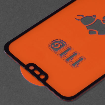 Techsuit skjermbeskyttelse for Huawei P20 Lite, Herdet glass, Full lim, 111D, Svart