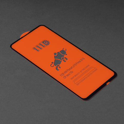 Techsuit skjermbeskyttelsesfilm for Huawei Y9 Prime (2019) / P Smart Z, Herdet glass, Full lim, 111D, Svart