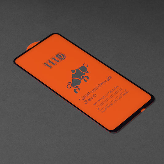 Techsuit skjermbeskyttelsesfilm for Huawei Y9 Prime (2019) / P Smart Z, Herdet glass, Full lim, 111D, Svart