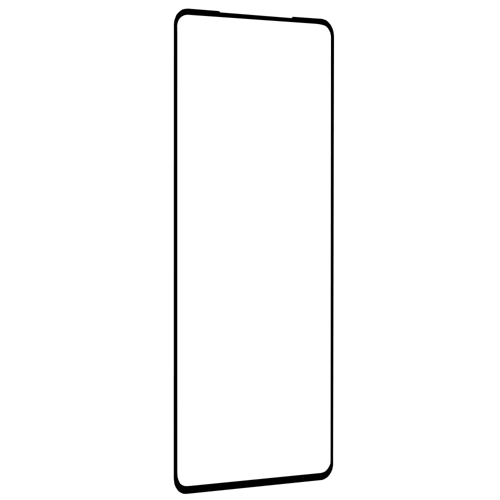 Techsuit skjermbeskyttelse for Motorola Moto G52 / G82, Herdet glass, Full lim, 111D, Svart