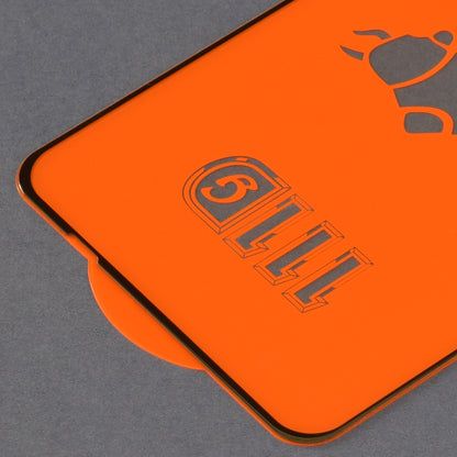 Techsuit skjermbeskyttelse for OnePlus Nord N30 SE / Oppo A79 / A98 / A58 4G, Herdet glass, Full lim, 111D, Svart