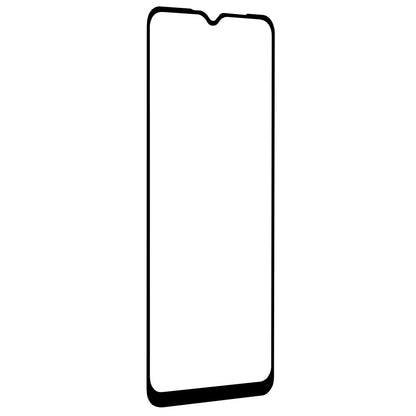 Techsuit skjermbeskyttelsesfilm for Oppo A16s / A54s / A16 / A15s / A15, Herdet glass, Full lim, 111D, Svart