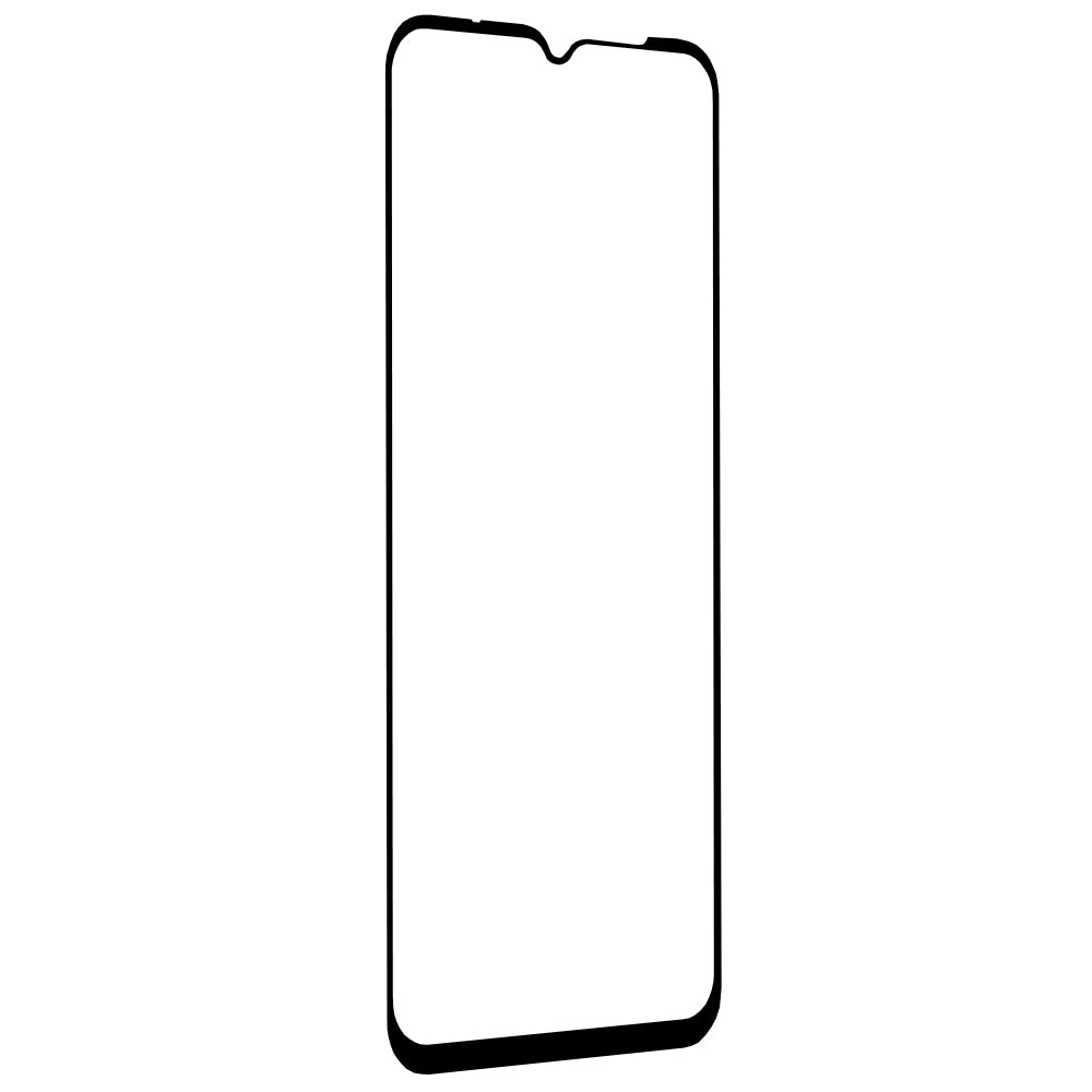 Techsuit skjermbeskyttelsesfilm for Oppo A18 / A38, Herdet glass, Full lim, 111D, Svart