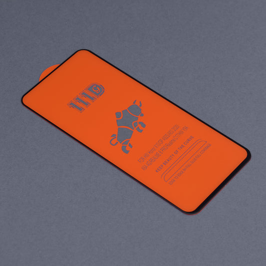 Techsuit skjermbeskyttelsesfilm for Oppo A53s / A53 4G, Herdet glass, Full lim, 111D, Svart