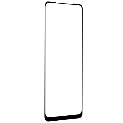 Techsuit skjermbeskyttelse for Oppo Reno4 Lite, Herdet glass, Full lim, 111D, Svart