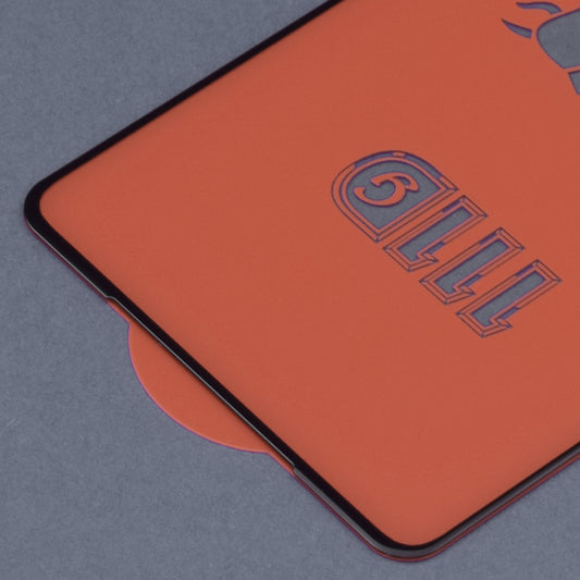 Techsuit skjermbeskyttelsesfilm for Oppo Reno8 Lite / Reno7 / Reno7 Lite / Oneplus Nord N20 5G, Herdet glass, Full lim, 111D, Svart