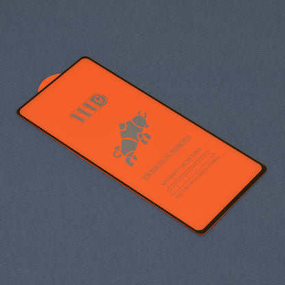 Techsuit skjermbeskyttelsesfilm for Samsung Galaxy Note 20 5G N981 / Note 20 N980, Herdet glass, Full lim, 111D, Svart
