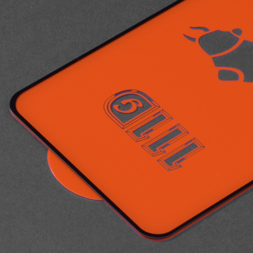 Techsuit skjermbeskyttelsesfilm for Samsung Galaxy S21 5G G991, Herdet glass, Full lim, 111D, Svart