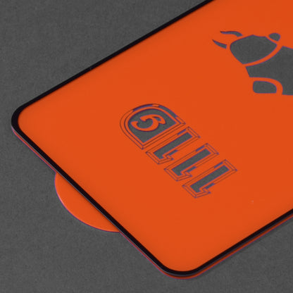 Techsuit skjermbeskyttelsesfilm for Samsung Galaxy S21 5G G991, Herdet glass, Full lim, 111D, Svart